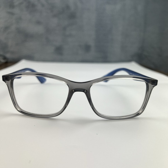 Ray-Ban Eyeglasses Sunglasses RB 7047 5769 56 [] 17 140 MM Smoke Grey Blue Frame - Picture 1 of 13